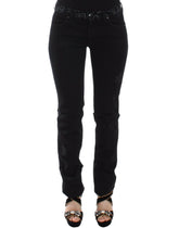 Ermanno Scervino Black Slim Jeans Denim Pants Skinny Stretch -   -  Ermanno Scervino.